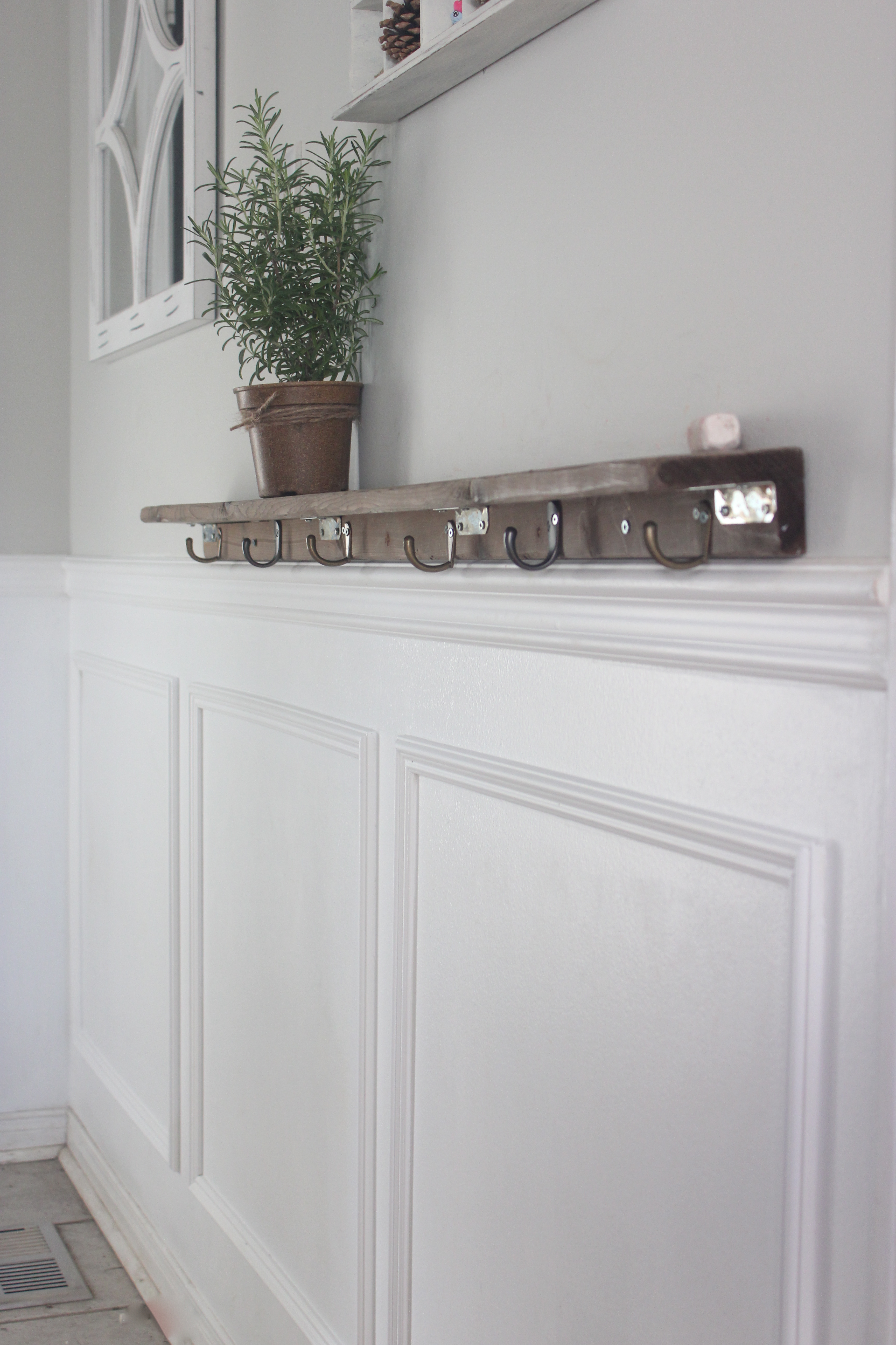 DIY Panel Moulding and Chair Rail